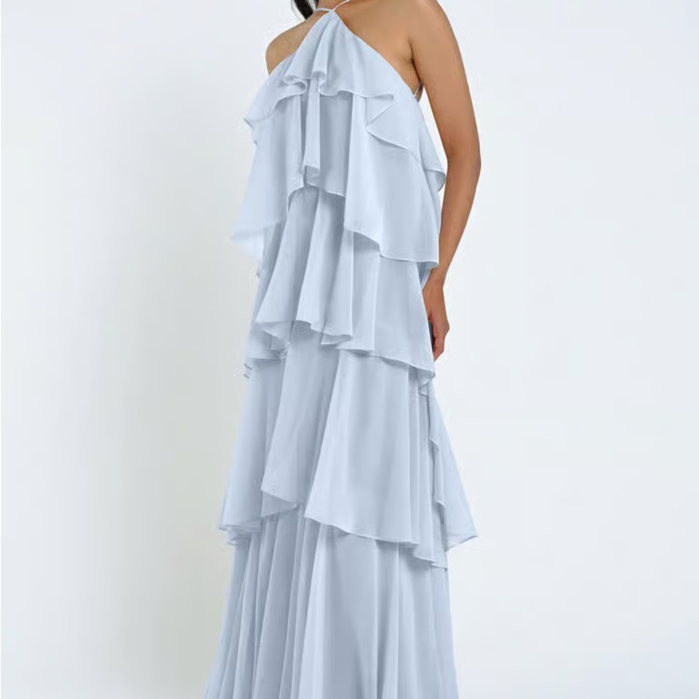 Jenny Yoo Farley Dress - whisper blue, 4, worn once